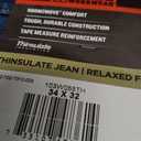 Wrangler Riggs Workwear Men's Lined Relaxed Fit Jean, 34W x 32L, Antique Indigo