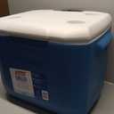 Coleman 60qt Rolling Cooler with Wheels, Insulated Portable Wheeled Chiller with Ice Retention, Made in USA