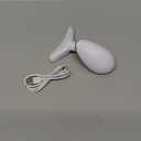 7 Color Face and Neck Massager Light Therapy, Red Light Based Facial Massager for Skin Care, Smoothing, Firming (White)