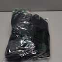 Amazon Essentials Men's Cushioned Moisture Wicking Cotton Crew Socks for Sports, 10 Pairs (8-12, Black)