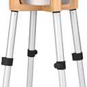 URBUDDIES 1.1 Gallon Elevated Dog Bowl for Large Dogs, Adjustable Height