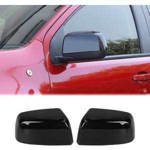 Voodonala for Chevy Colorado 2014-2022 RearView Mirror Cover Side Mirror Cover Compatible with Chevy Colorado 2014+/ GMC CANYON 2014-2022(2Pcs/set,ABS,Black)