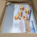 Farberware Insulated Bakeware Nonstick Cookie Baking Sheet, 15.5" x 20", Light Gray