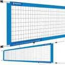 Reinforced Anti-UV Replacement Pool Volleyball Net Only with Scoring Clamps, 15 ft Net - Easy Set Up and Long Lasting