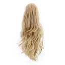 18"Synthetic Drawstring Ponytail Wigs Claw Clip In Hair Extensions Ponytails And Hair Pieces Human Hair Ponytail Extensions Long HPP006F 16-21inches
