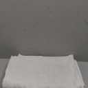 10 FT Cream Ivory Linen Tablecloths for Rectangle Tables Wrinkle Resistant Washable Heavy Weight Farmhouse Modern Neutral Fabric Tablecloth Linen Table Covers for 8 Foot Tables 60x120 Inch