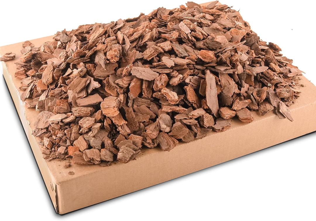 9 Quart Organic Orchid Bark for Potting-Natural Orchid Mulch for Potted Plants, Root Development of Orchid Plants and Garden Soil Amendment Mix