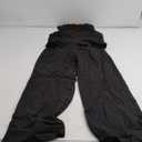 KIRUNDO Womens Two Piece Outfits Summer Fashion Button V Neck Crop Vest Blazer and Wide Leg Pants Suit Matching Sets (X-Small, Black)