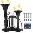 Upgraded 13445678657976435SUV Motorcycle Trucks Pickup Lorries Trains Cars Boats, air horn