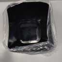 ZXJ Small Trash Can - Waste Basketbin - 1.8 Gallon -Black - Bathrooms, Laundry Room, Kitchens, Offices