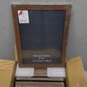 CRUGLA 5x7 Picture Frame Set of 11, Multi Rustic 5 by 7 Photo Frames Collage for Wall or Tabletop Display, Brown