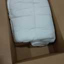 Utopia Bedding Queen Comforter, Duvet Insert, White, 88 x 88 Inches
Soft and Fluffy Down Alternative Bed Comforter, All Season, Breathable, Corner Tabs, Box Stitched, Durable, Machine Washable