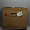 Car Seat Cover, Seat Covers for Cars, Luxury Faux Leather Waterproof Seat Covers, Car Seat Protector Accessories Universal Fit Most Vehicles Black Front Pair2