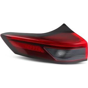 Left Outer Not Halogen Tail Light Assembly Compatible with Rogue 2021 2022 2023 Rear Taillight Tail Lamp Driver Side NI2804122 265556RR0A