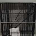 Dog Playpen,24 in(H) Pet Fence Outdoor for Rv Camping,Garden Fence Small Animal Barrie for Yard,11Ft Black Metal Temporary Fencing