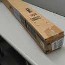 ReliThick 10 Pcs 48 Inch Poster Hanger Frame Hanging Rails for Posters Clips Signs Maps Picture Holder Plastic Tapestry Banner Art Wall Display(Clear)