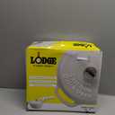 Lodge 6 Quart Enameled Cast Iron Dutch Oven with Lid  Dual Handles, Oven Safe up to 500F, Stovetop Compatible  Marinate, Cook, Bake, Refrigerate & Serve  Oyster White