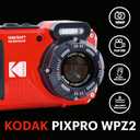 KODAK PIXPRO WPZ2 Rugged Waterproof Digital Camera 16MP 4X Optical Zoom 2.7" LCD Full HD Video, Red