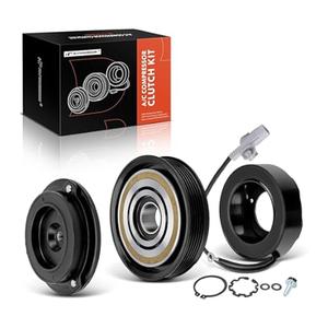 ECCPP A/C Compressor Clutch 1999-2003 Fit for Lexus ES300 RX300 3.0L 2004-2006 Fit for Toyota Camry Highlander 3.3L AC Compressor Clutch Assembly Kit Pulley Coil Set