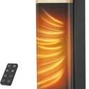 Space Heaters for Indoor Use, Staholz 3 in 1 Portable Space Heater with Humidifier/ Ambient Light, Electric Heater with Thermostat, 70° Oscillation, 12H Timer, Ultra-Quiet for Bedroom, Office