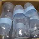 Roowest Bottle Chug Baby Shower Games Favors Including 18 Pcs Feeding Bottles with Blue Bear Theme Wooden Sign for Gender Reveal Baby Shower Party Supplies