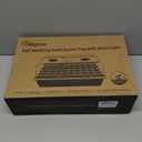 Patigrow 60-Cell Self-Watering Seed Starter Tray with Grow Light, Seed Starter Kit with 4.07 Humidity Dome, Indoor Seedling Starter Tray, Seed Starting Trays for Plant Germination, Seeds Growing