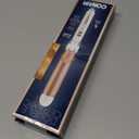 Conair Double Ceramic 1 -Inch Curling Iron, 1 -Inch Barrel Creates Loose Curls, Hair Curler for Use on Medium & Long Hair, White/Rose Gold