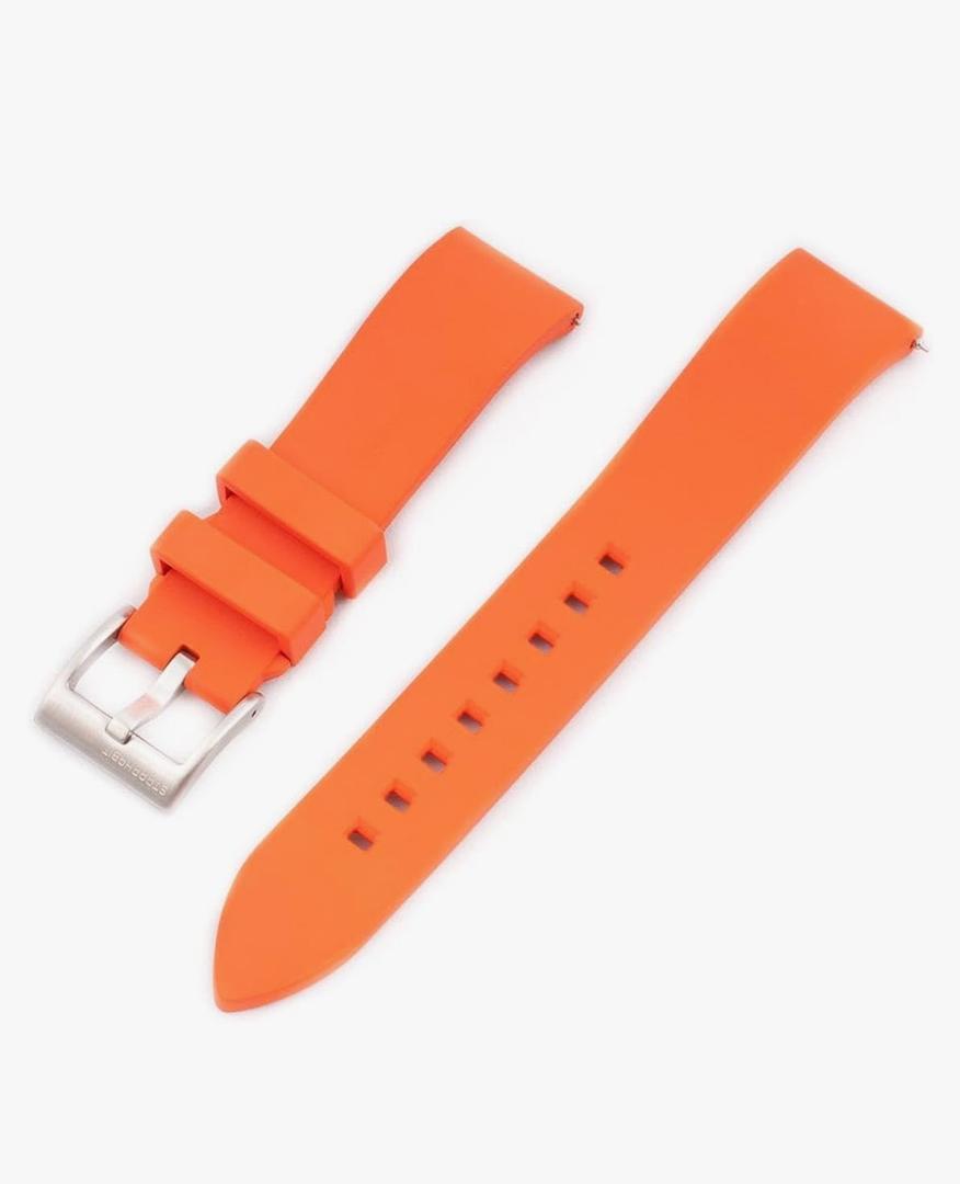 StrapHabit Quick Release Rubber Watch Strap Band FKM 18mm 19mm 20mm 21mm 22mm 23mm 24mm