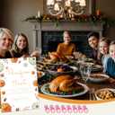 Little Pumpkin Baby Shower Table Decorations, Pacifier Hunt Baby Shower Game with 50 Mini Plastic Pacifiers, 5.6x 7.8" Wooden Game Sign for Pumpkin Gender Reveal Decorations Activities for Guests