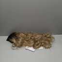 BARSDAR Long Wavy Headband Wig - 26 Inch Ombre Blonde Body Wave Headband Wig for Women - Synthetic Wear and Go Glueless Blonde with Dark Roots Wigs Soft Lightweight Natural Looking Easy Wear