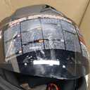 Adult Modular Motorcycle Helmets DOT Approved Flip up Helmet for Men Women, Black