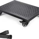 KEDSUM Heavy Duty Furniture Dolly 1000lbs Capacity4 Wheel Furniture Movers with Brakes16" x 12" Strong Steel Platform for Sofa, Safe, Appliances Moving (1 Pack)