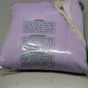 MYSKY HOME Lilac Curtains for Girls Bedroom & Nursery Kids Purple Lavender Blackout Curtains Double Layer with Polka Dots Sheer, Grommet Tops, 52x95 Inch, 2 Panels