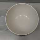 NOT CERAMIC Unbreakable Cereal Bowls, 25 OZ Wheat Straw Bowls Microwave and Dishwasher Safe BPA-Free Eco-Friendly Bowl Beige Color for Cereal, Serving, Soup, Oatmeal, Pasta and Salad, Set Of 6