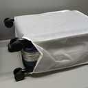 Carry On Luggage with Spinner Wheels, 8010S Aluminum Frame Zipperless Polycarbonate Hard Shell Suitcase (ZX-Core, Blue, 20 Inch)