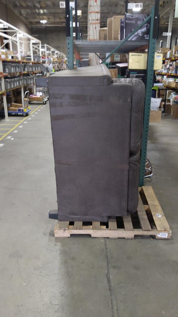 Ashley Furniture Faux Leather loveseat, With Removable Bottom Seats