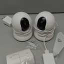 blurams 5G Cameras for Home Security, 2K Pet Camera with Phone App, 360 PTZ Indoor Camera w/Dual-Band WiFi6, Free Human/Motion/Sound Detection, 2-Way Talk, Night Vision, Compatible with Alexa, 2Pack