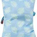 Jay Franco Disney Lilo and Stitch 3D Snuggle Pillow - Super Soft Blue Plush Pillow - Measures 15 Inches