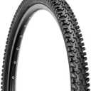 Hycline Mountain Bike Replacement Tire: 26x2.125 inch (56-559mm) Premium Butyl Rubber Puncture-Resistant Folding Bicycle Tire Compatible with MTB Off-Road Bike