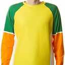Cosplaya Soccer Long Sleeve Shirt for Mens - Men Women Teens Jersey Tee Cosplay Halloween Christmas Costumes Medium
