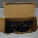 iCKER Womens Latin Dance Shoes Heeled Ballroom Salsa Tango Party Sequin Dance Shoes (7.5, Black)