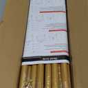 Over The Table Rod Stand with Clamps Adjustable 47"-98" Length 30"-43" Height Gold Table Arch Stand Hanging for Decoration Flowers Display Wedding Birthday Party Halloween Christmas