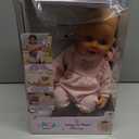 Baby Born Learn to Walk Baby Doll Olivia - Gray-Green Eyes: Realistic Features for Kids Ages 3+, Walks, Crawls, Sits & Kicks, Eyes Open & Close, Multiple Sound Effects