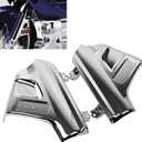 Chrome ABS Front Fender Covers Fairings Fit For Honda Goldwing 1800 GL1800 ABS GL1800P 2001-2017