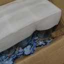 Hydrangea Flower in Mason Jars, 10 Set Floral Arrangements Table Centerpieces Decor Glass Flowers Vases for Home Party Wedding Bridal Shower Graduation Boho Decorative(Blue)