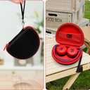XANAD EVA Hard Case for JBL Junior 320BT / JR300BT / Jr310BT, Sony MDR-ZX110 / MDRZX110NC / MDR-ZX310AP On-Ear Headphones - Red