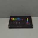 Gaming Headphone Stand PC Accessories - RGB Headset Stand with 2 USB and 1 Type-C Ports, LED Headphone Stand Gift for Boys Men, Computer Game Accessories for Desk