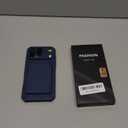 for iPhone 17 Pro Max Case Wallet with Card Holder (4-5 Cards), Slide Camera Cover, Military Grade Drop Shockproof, Heavy Duty Rugged Women Men Phone Case for iPhone 17 Promax 6.9" 2025, Blue