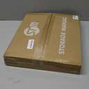 STORAGE MANIAC Collapsible Laundry Cart with Wheels 31.5"H Rolling Laundry Hamper Clothes Basket with Wheels, Canvas Liner Sturdy Steel Frame Folding for Small Narrow Space Easy Storage, Black