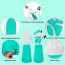 Long-Gardening-Gloves for Women/Men - Thorn Proof Rose Pruning Gloves Heavy Duty Gauntlet, Best Garden Gifts for Gardener (Green, L)